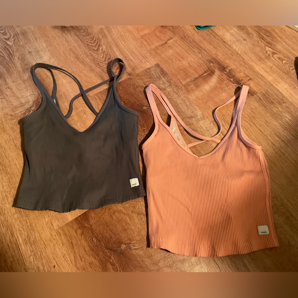 BUNDLE 2 Vuori longline strappy bra tops